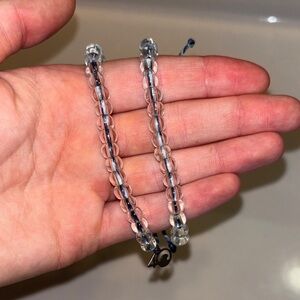 Chic Clear Beaded Bracelet